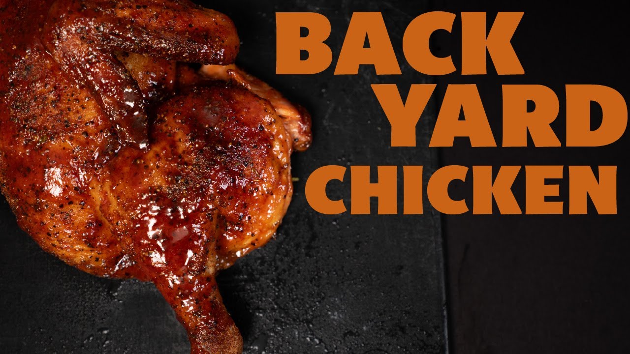 Backyard Smoked Chicken